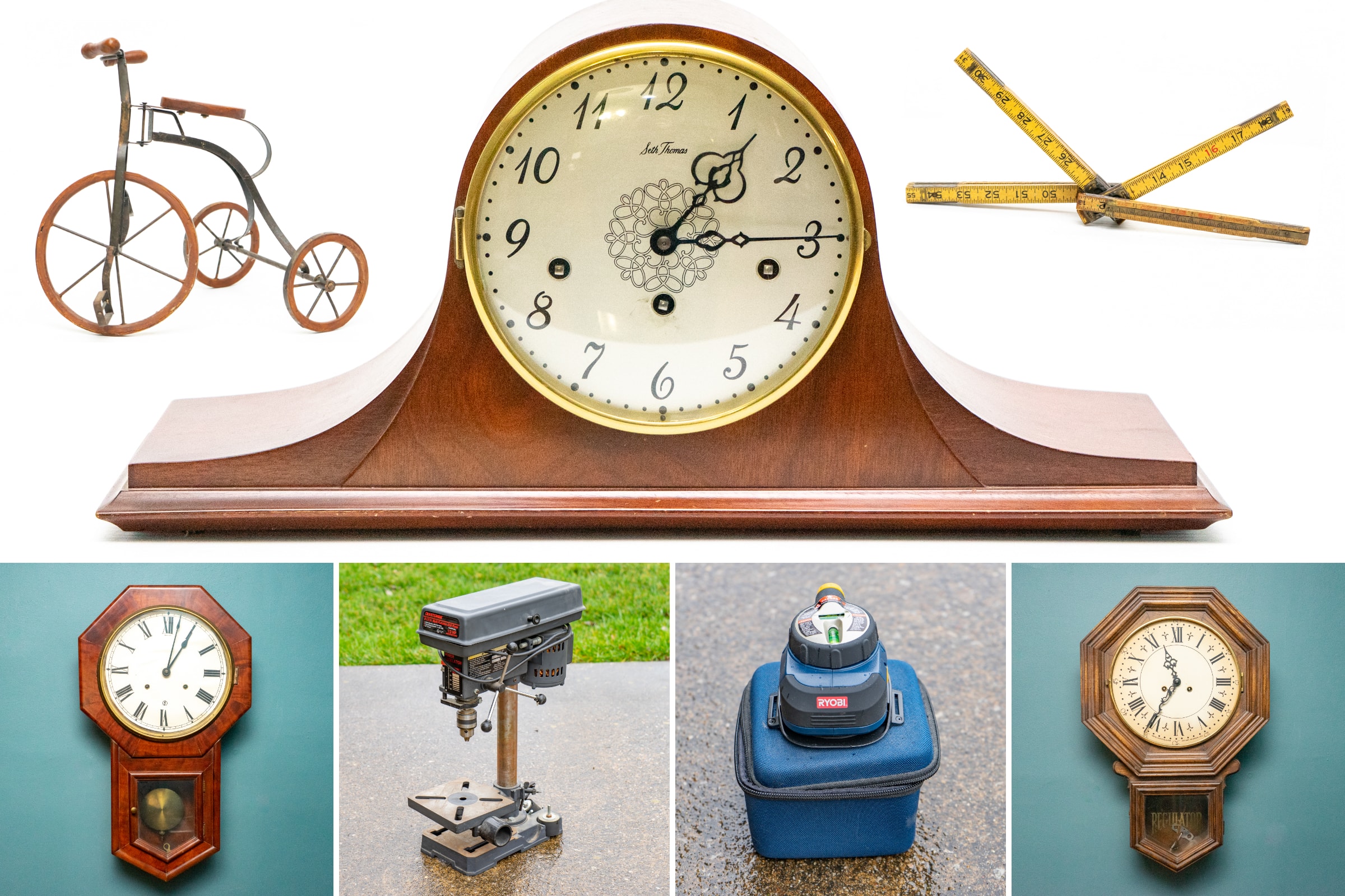 Myers Antique Clocks, Collectibles & Tools Auction — Harritt Group 
